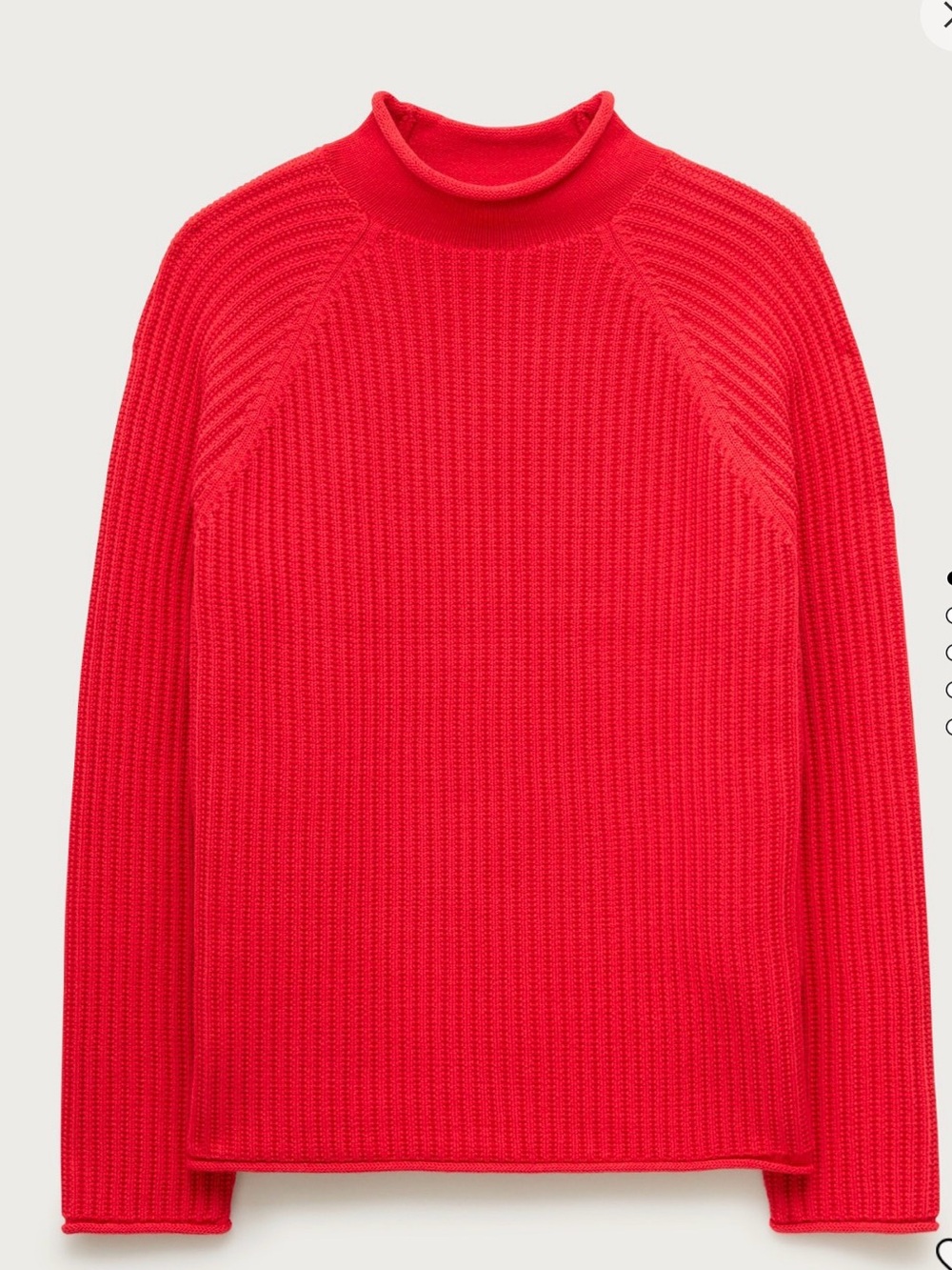 Jcrew Summer Rollneck Ribbed Sweater NWT